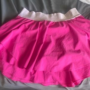 Court rival sonic pink skirt